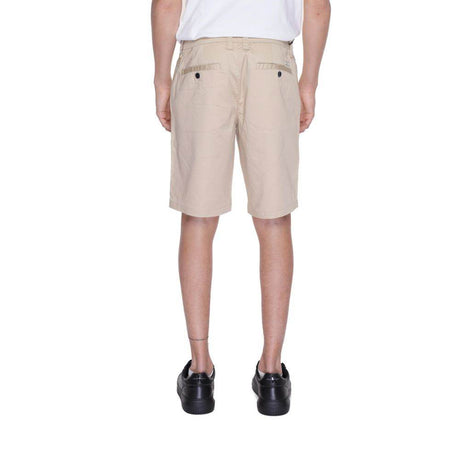 Armani Exchange Beige Cotton Short - Hilstor