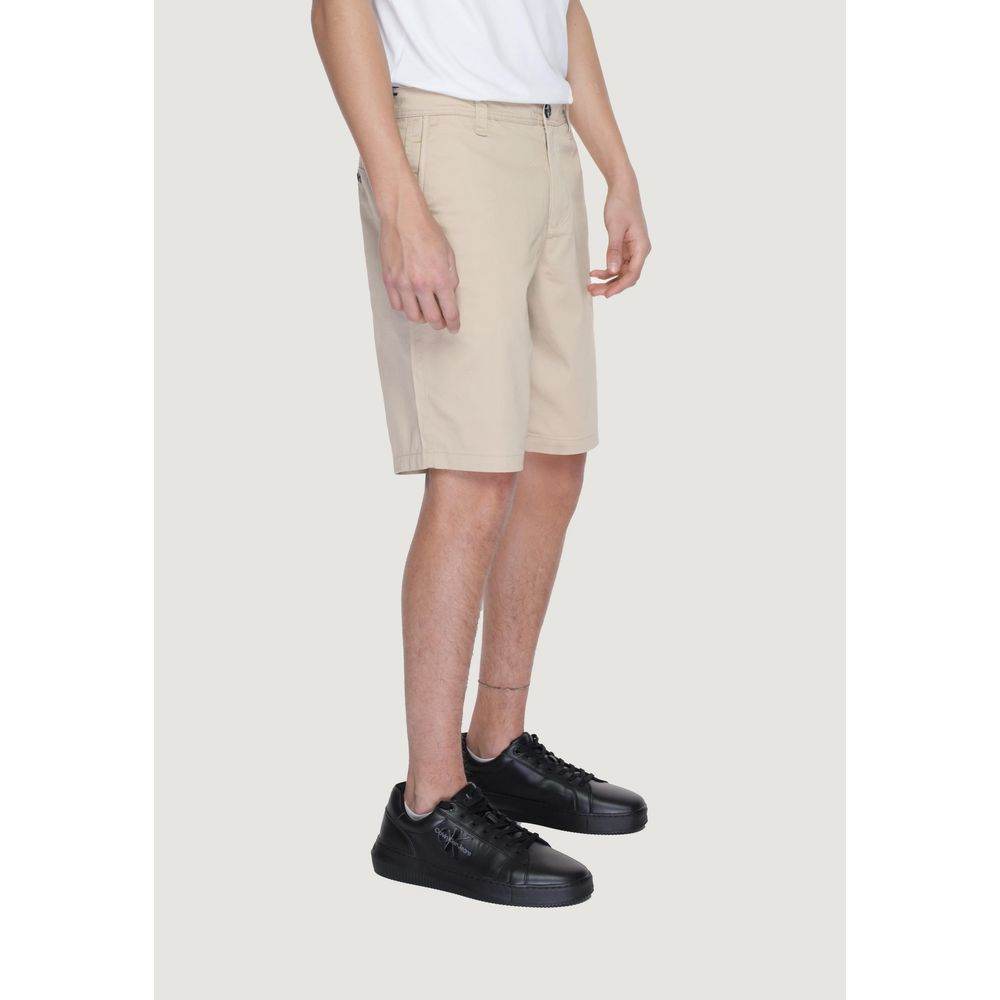 Armani Exchange Beige Cotton Short - Hilstor