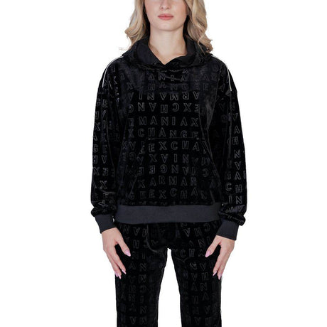 Armani Exchange Black Polyester Sweater - Hilstor