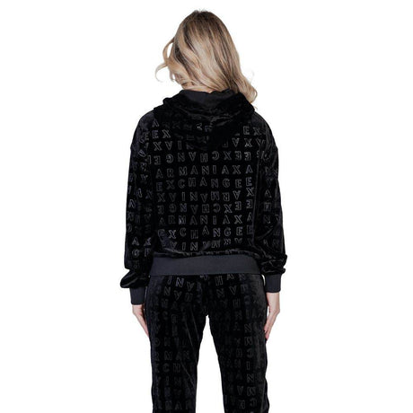 Armani Exchange Black Polyester Sweater - Hilstor