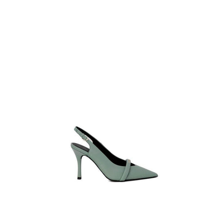 Furla Green Leather Sandal - Hilstor