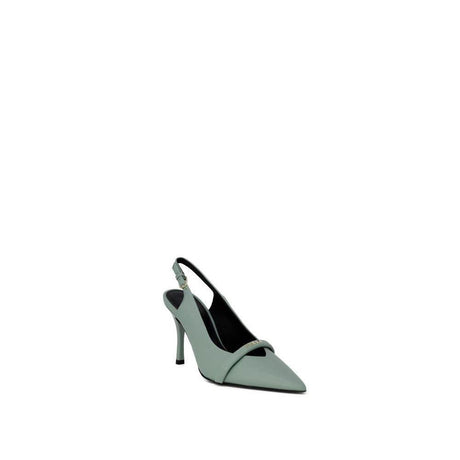 Furla Green Leather Sandal - Hilstor