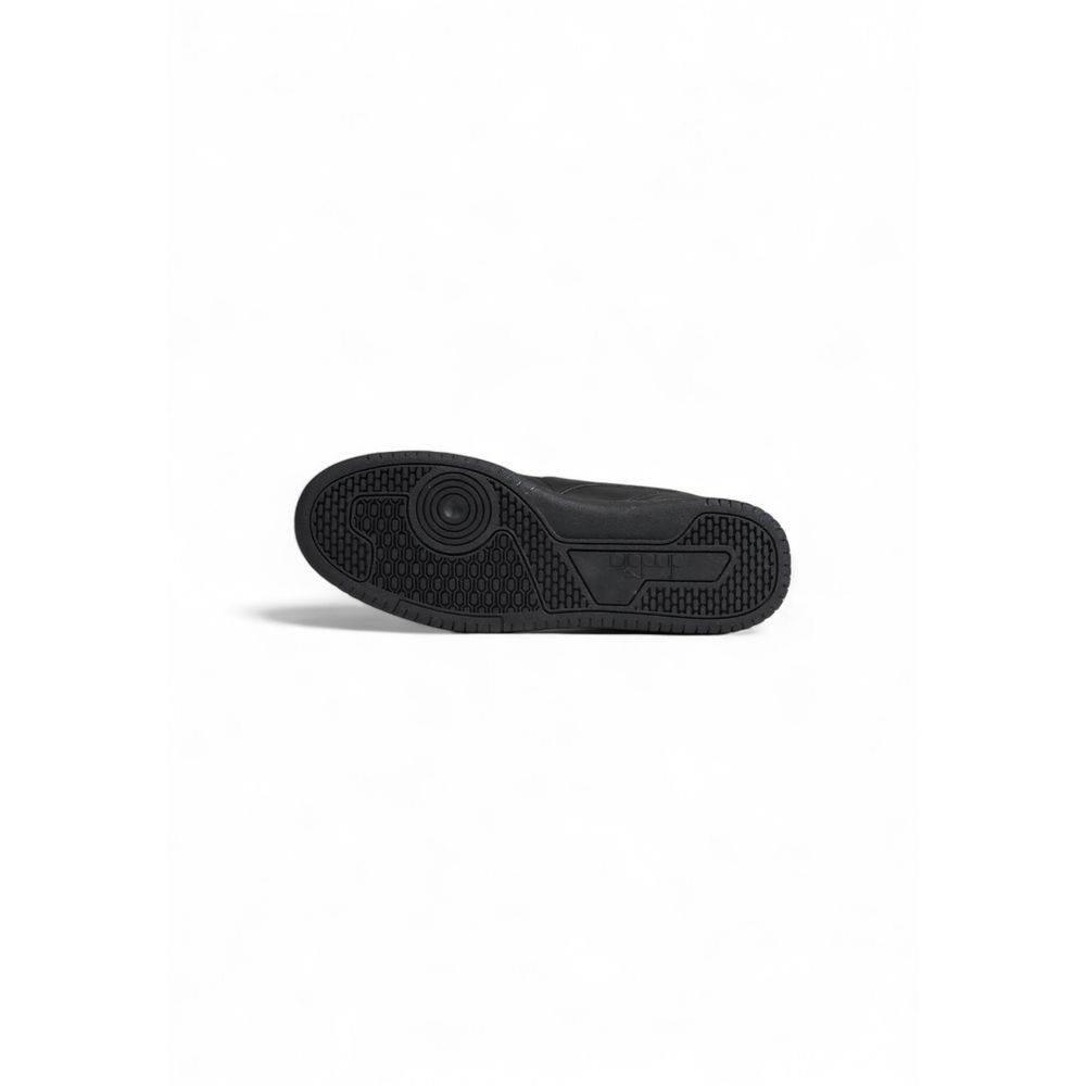 Diadora Black Artificial Leather Sneaker - Hilstor