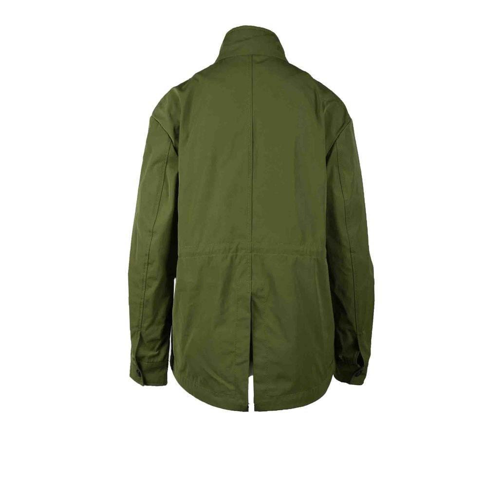 Love Moschino Green Polyester Jackets & Coat - Hilstor