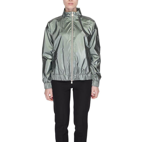 Suns Green Polyester Jackets & Coat - Hilstor