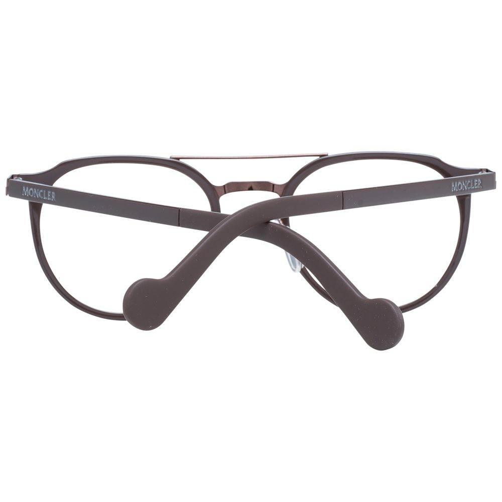 Moncler Brown Unisex Optical Frames - Hilstor