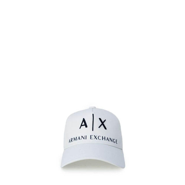 Armani Exchange Cream Cotton Hats & Cap - Hilstor