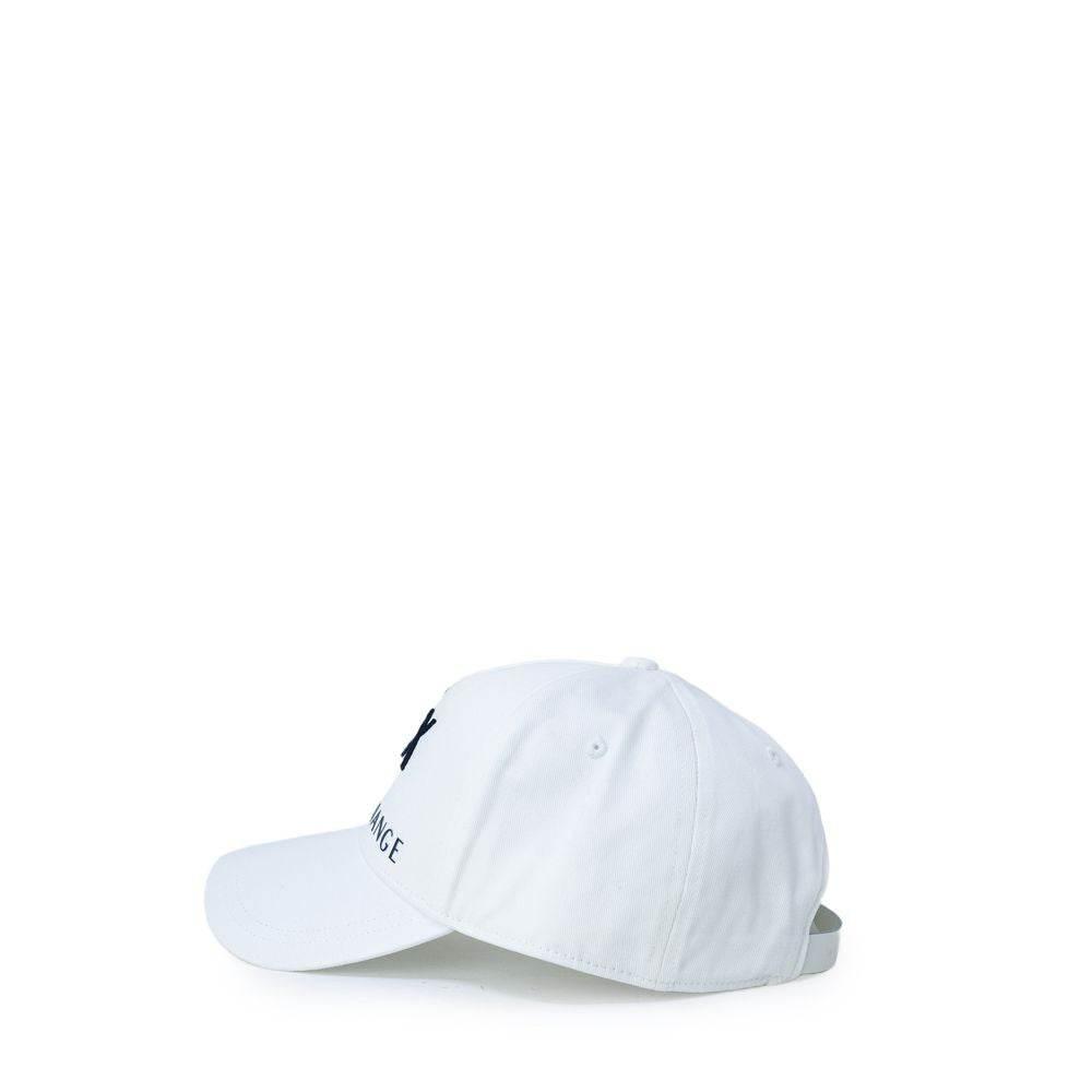 Armani Exchange Cream Cotton Hats & Cap - Hilstor