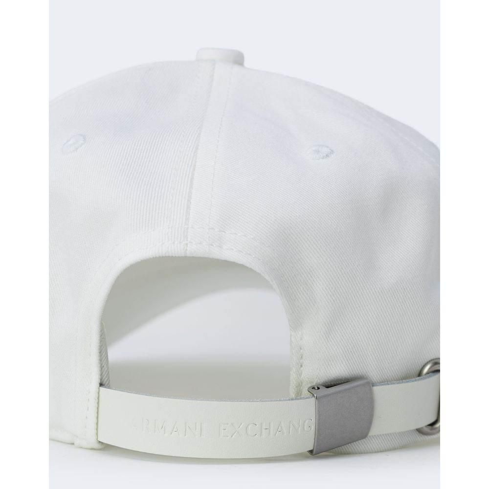 Armani Exchange Cream Cotton Hats & Cap - Hilstor