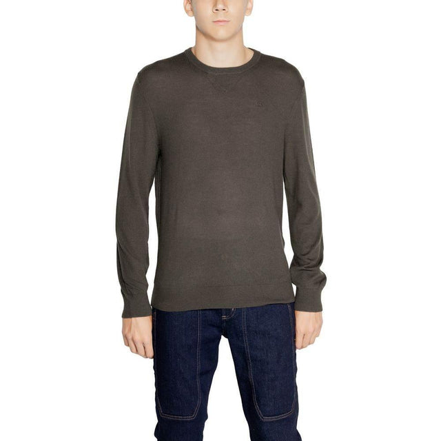 Armani Exchange Green Wool Sweater - Hilstor