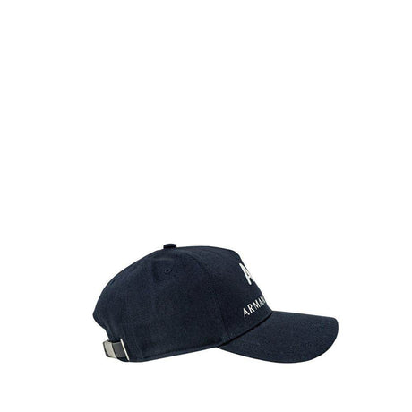 Armani Exchange Blue Cotton Hats & Cap - Hilstor