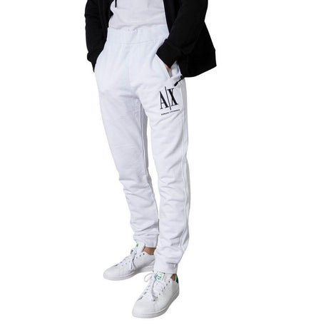 Armani Exchange White Cotton Jeans & Pant - Hilstor