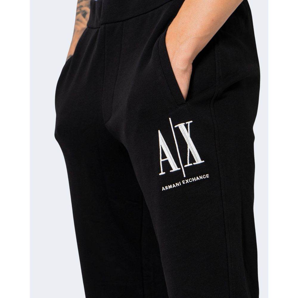 Armani Exchange Black Cotton Jeans & Pant - Hilstor