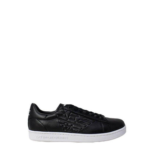 EA7 Emporio Armani Black And White Polyethylene Sneaker - Hilstor