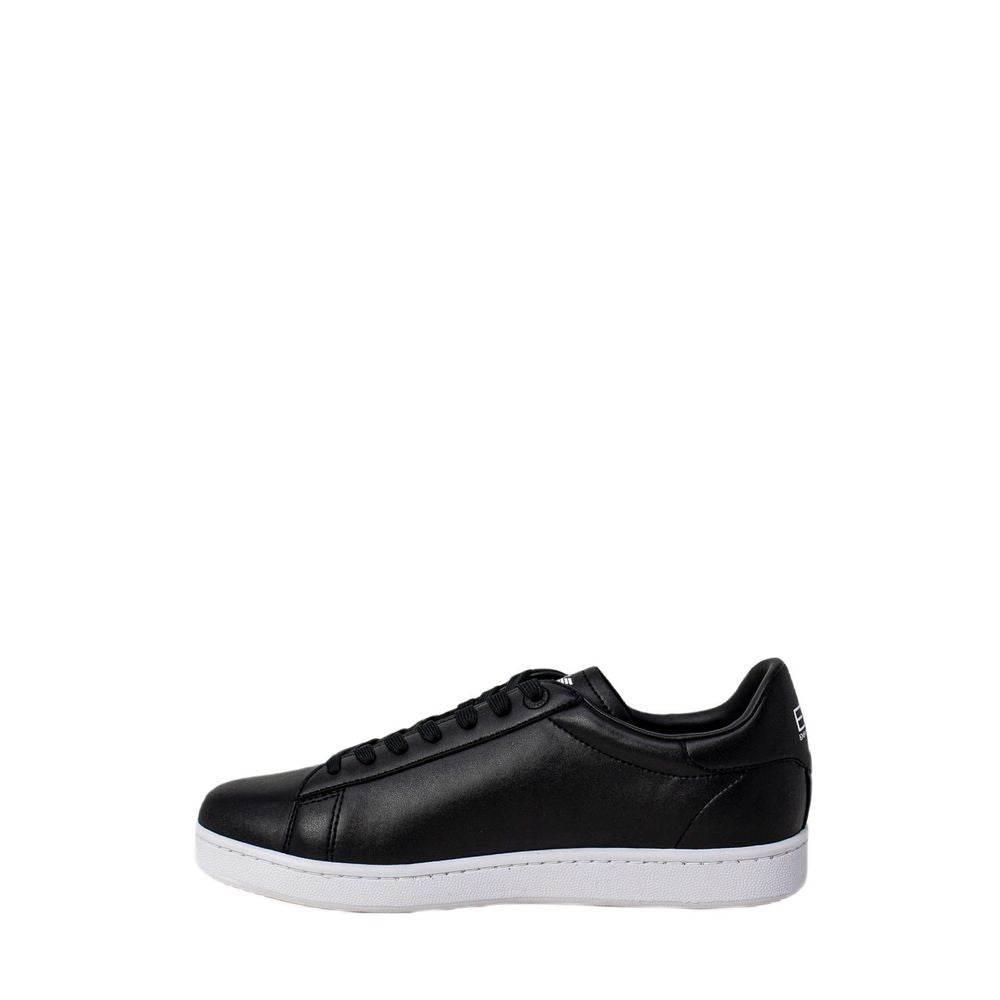 EA7 Emporio Armani Black And White Polyethylene Sneaker - Hilstor