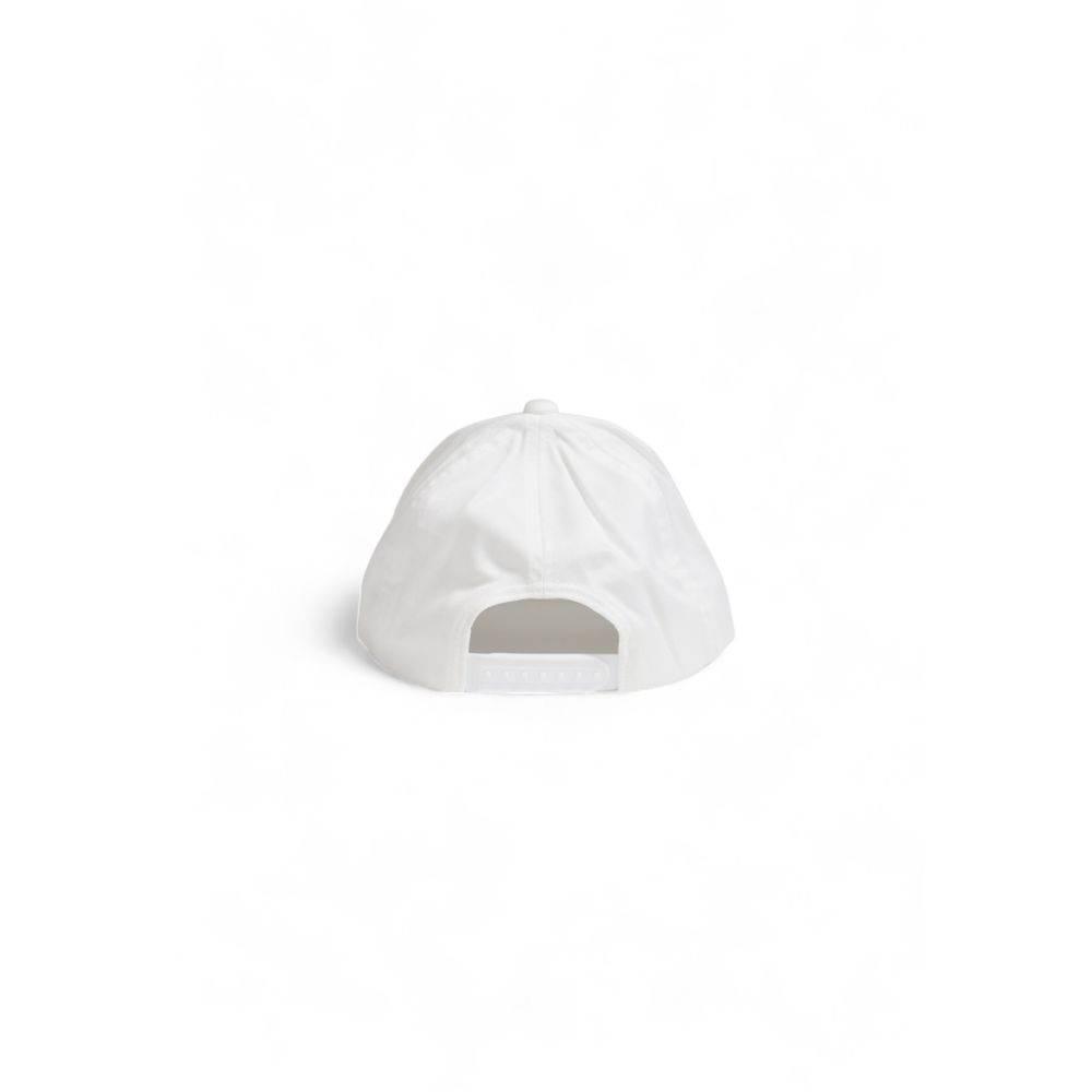 Armani Exchange White Cotton Hats & Cap - Hilstor