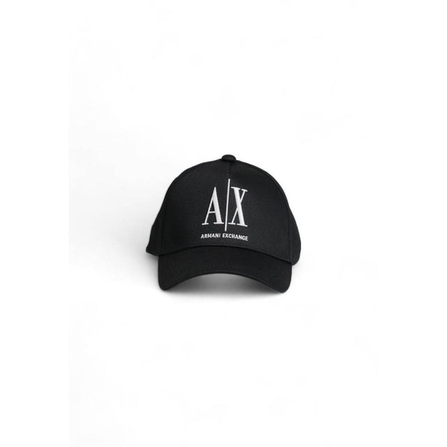 Armani Exchange Black Cotton Hats & Cap - Hilstor