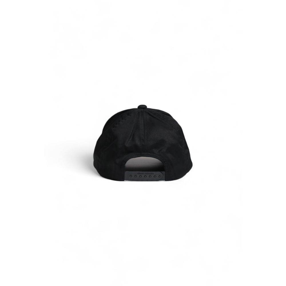 Armani Exchange Black Cotton Hats & Cap - Hilstor