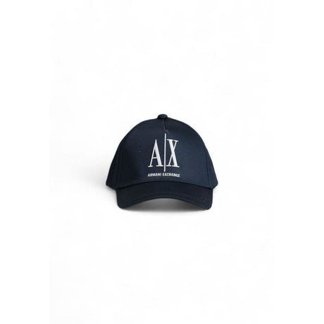 Armani Exchange Blue Cotton Hats & Cap - Hilstor