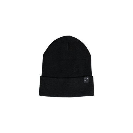 Armani Exchange Black Polyester Hats & Cap - Hilstor