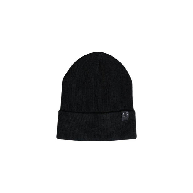 Armani Exchange Black Polyester Hats & Cap - Hilstor
