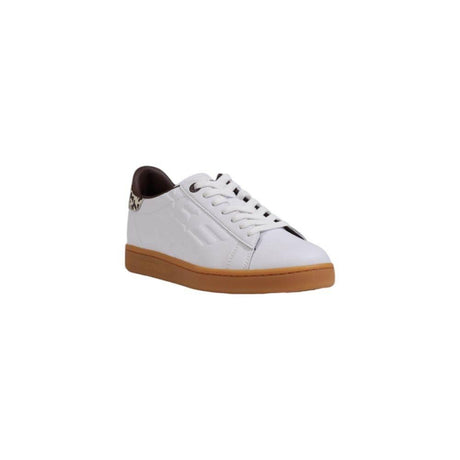 EA7 Emporio Armani Beige Leather Sneaker - Hilstor