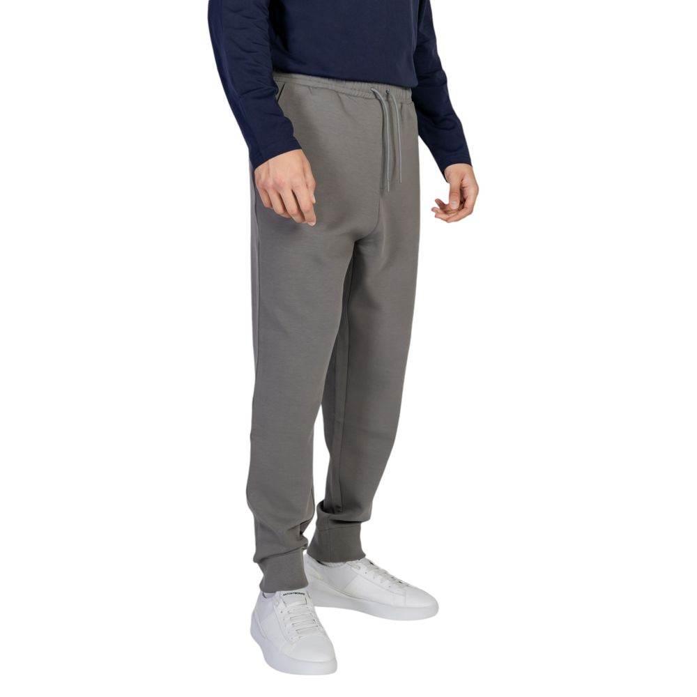 Hugo Boss Gray Cotton Jeans & Pant - Hilstor