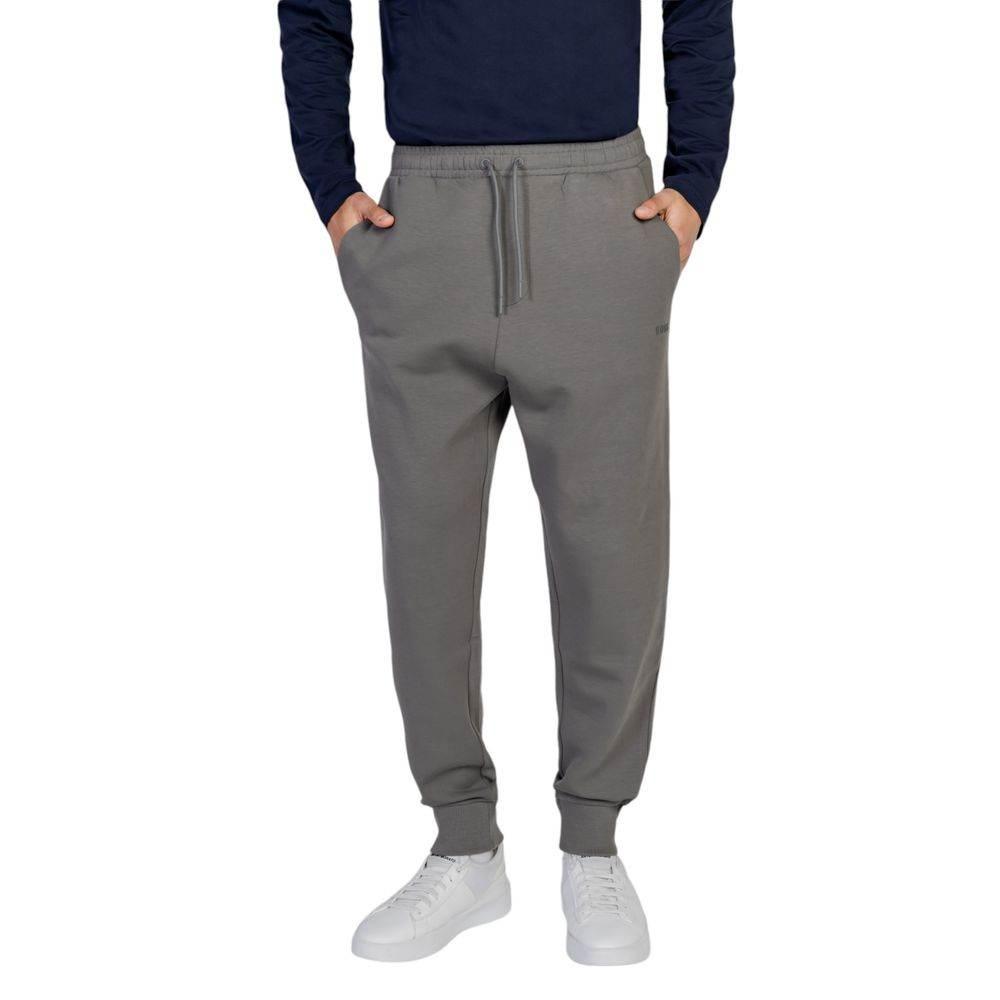 Hugo Boss Gray Cotton Jeans & Pant - Hilstor