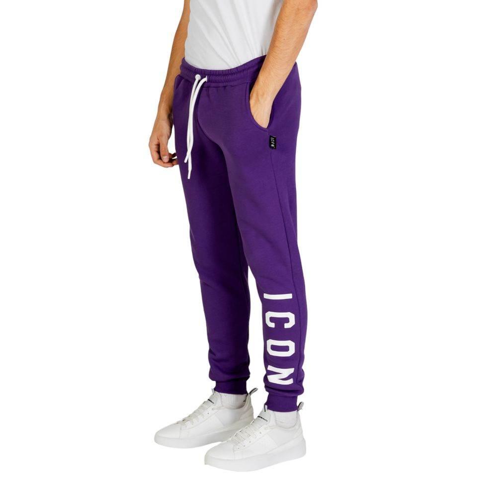 Icon Purple Cotton Jeans & Pant - Hilstor