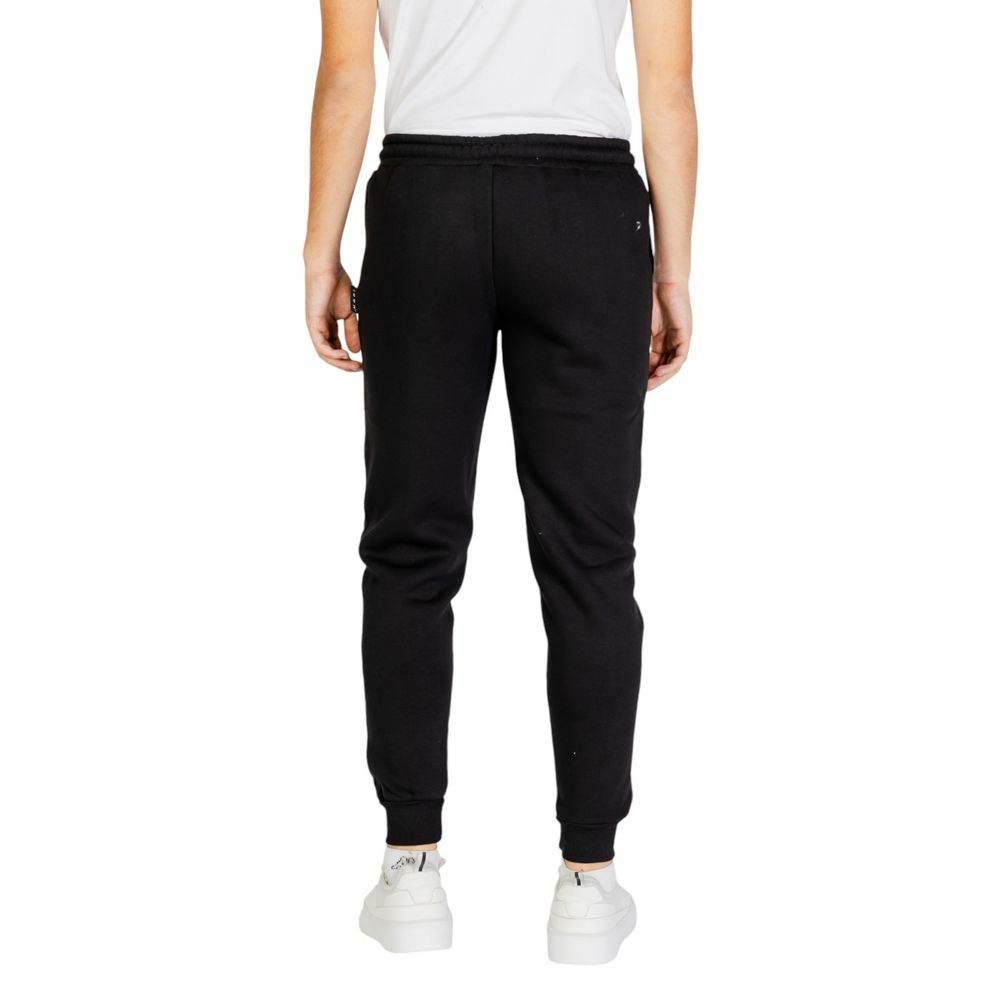 Icon Black Cotton Jeans & Pant - Hilstor