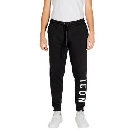 Icon Black And White Cotton Jeans & Pant - Hilstor