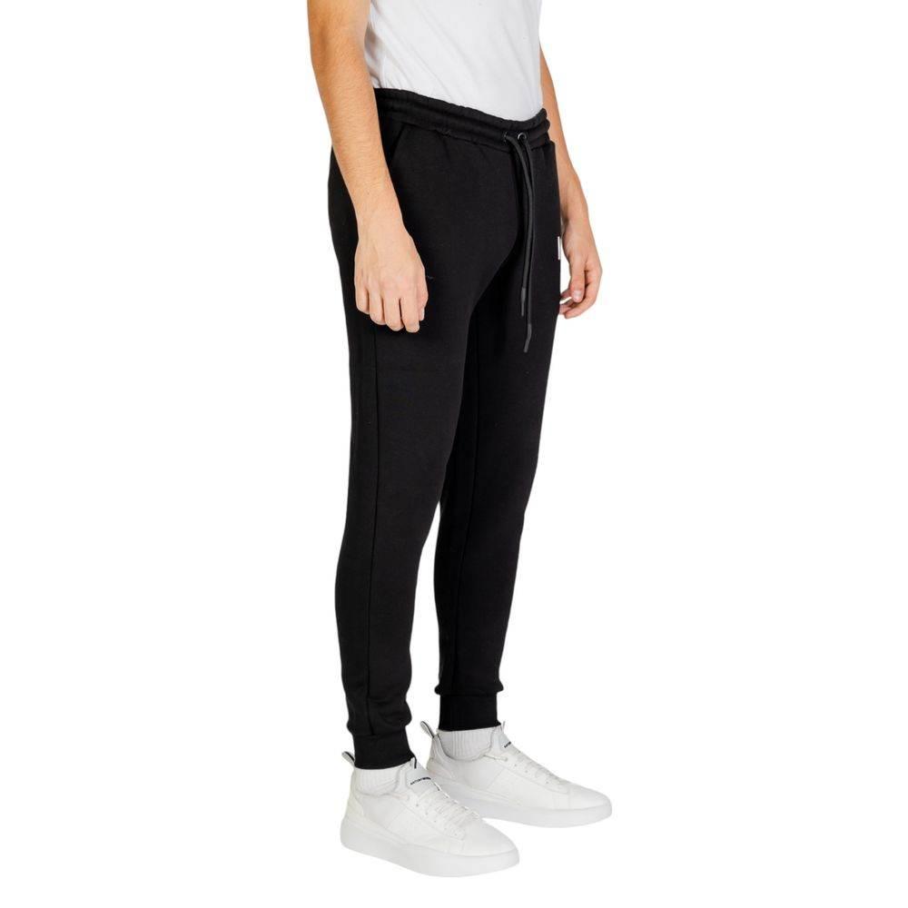 Icon Black And White Cotton Jeans & Pant - Hilstor