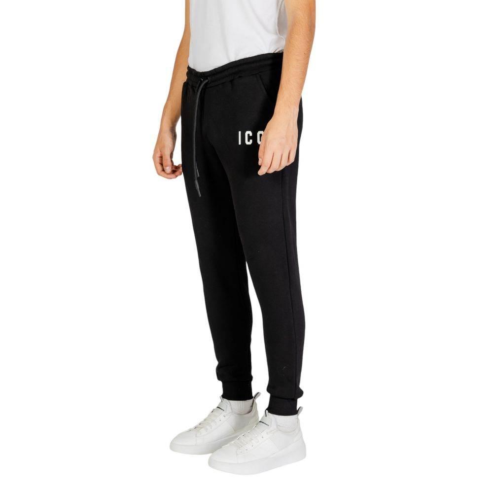 Icon Black And White Cotton Jeans & Pant - Hilstor