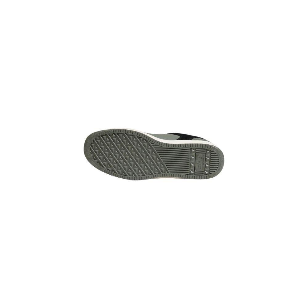 EA7 Emporio Armani Green Polyester Sneaker - Hilstor