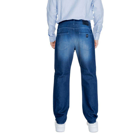 Armani Exchange Blue Cotton Jeans & Pant - Hilstor