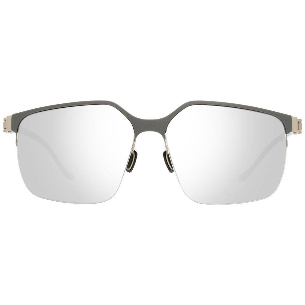Mercedes Benz Gray Metal Sunglasses - Hilstor