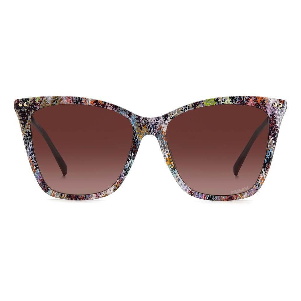 Missoni Multicolor Acetate Sunglasses - Hilstor