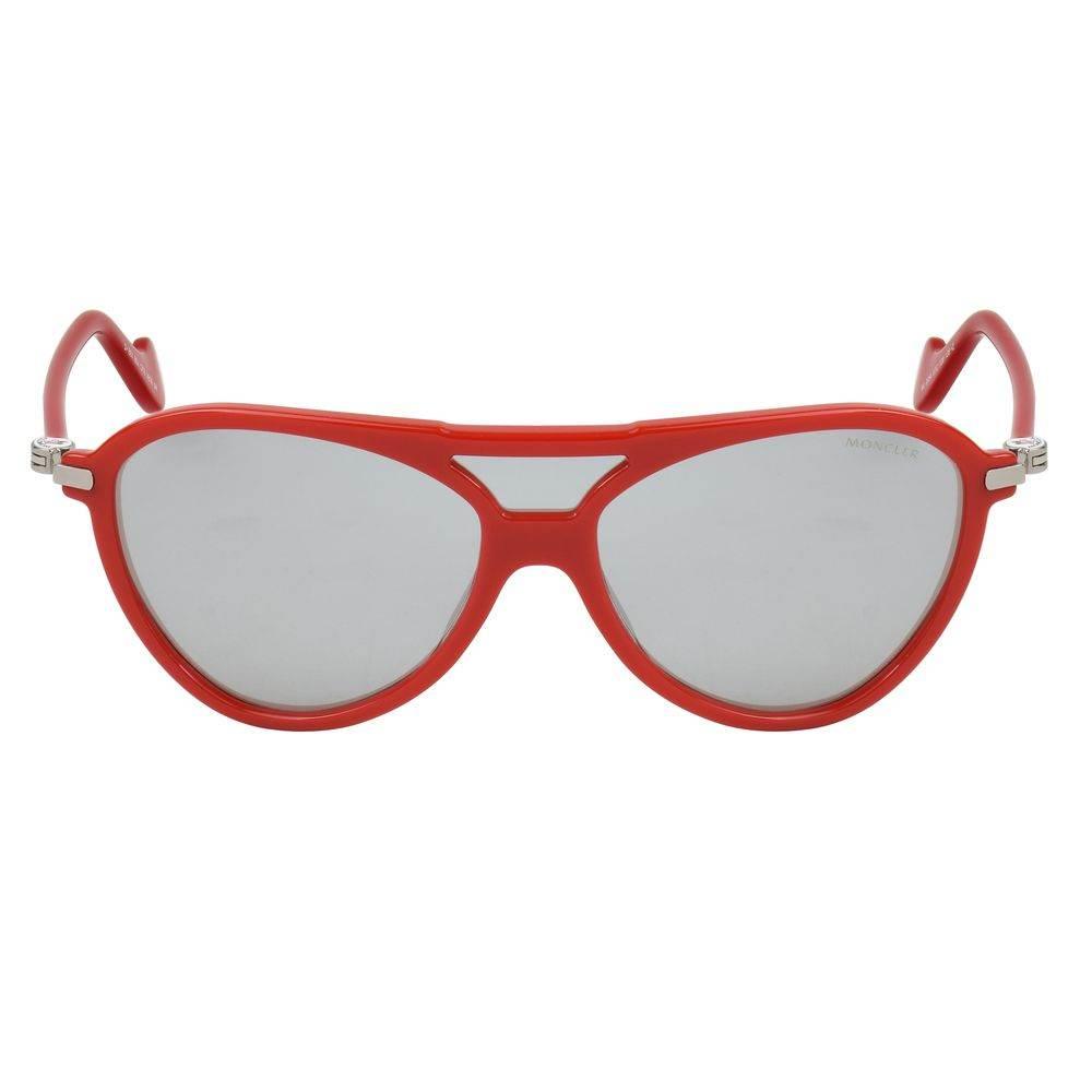 Moncler Red Injected Sunglasses - Hilstor