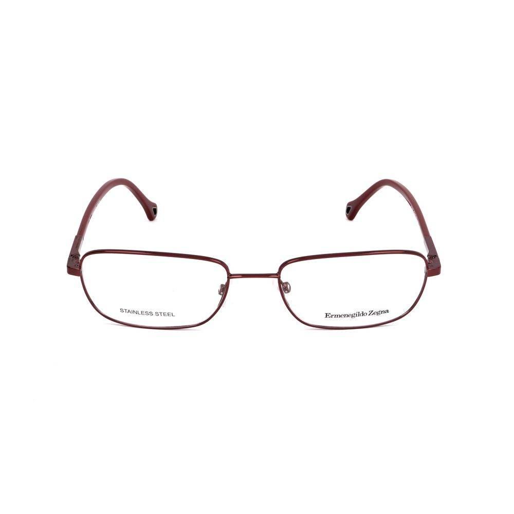 Ermenegildo Zegna Red Metal Frames - Hilstor