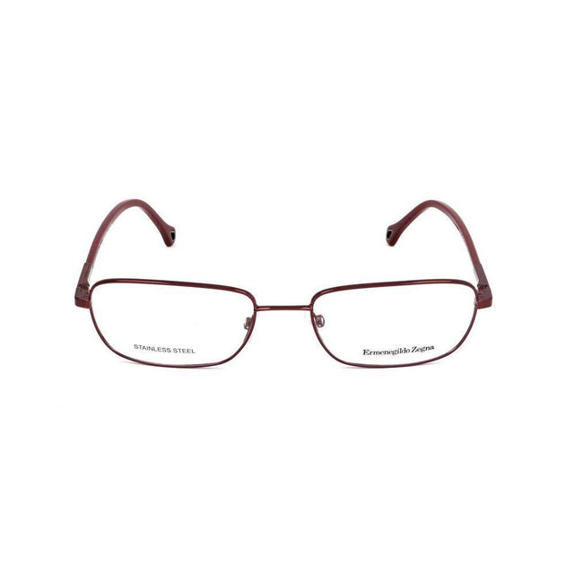 Ermenegildo Zegna Red Metal Frames - Hilstor