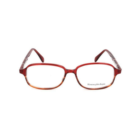 Ermenegildo Zegna Red Plastic Frames - Hilstor