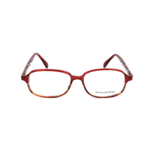 Ermenegildo Zegna Red Plastic Frames - Hilstor