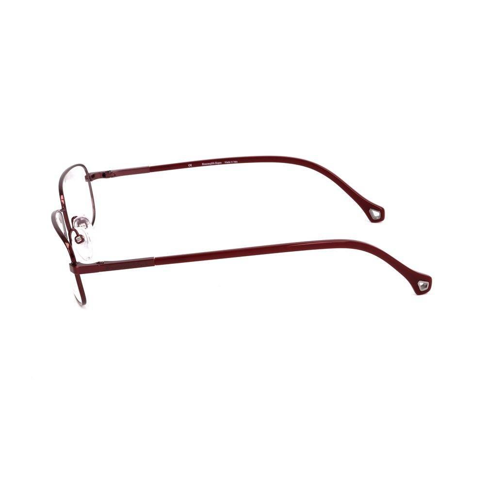 Ermenegildo Zegna Red Metal Frames - Hilstor