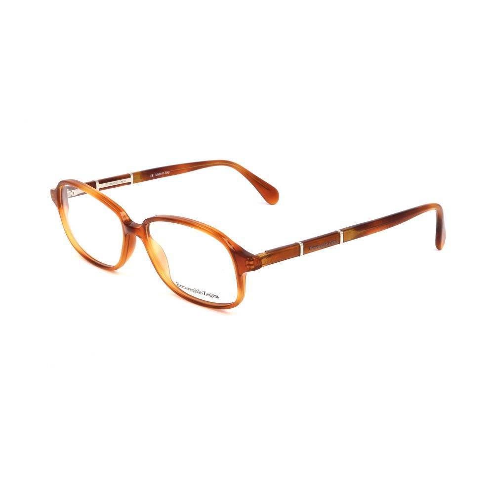 Ermenegildo Zegna Brown Plastic Frames - Hilstor