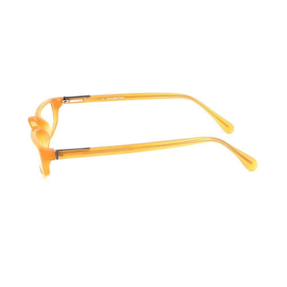 Ermenegildo Zegna Yellow Plastic Frames - Hilstor