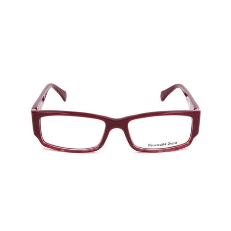 Ermenegildo Zegna Red Plastic Frames - Hilstor