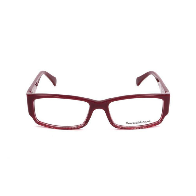 Ermenegildo Zegna Red Plastic Frames - Hilstor