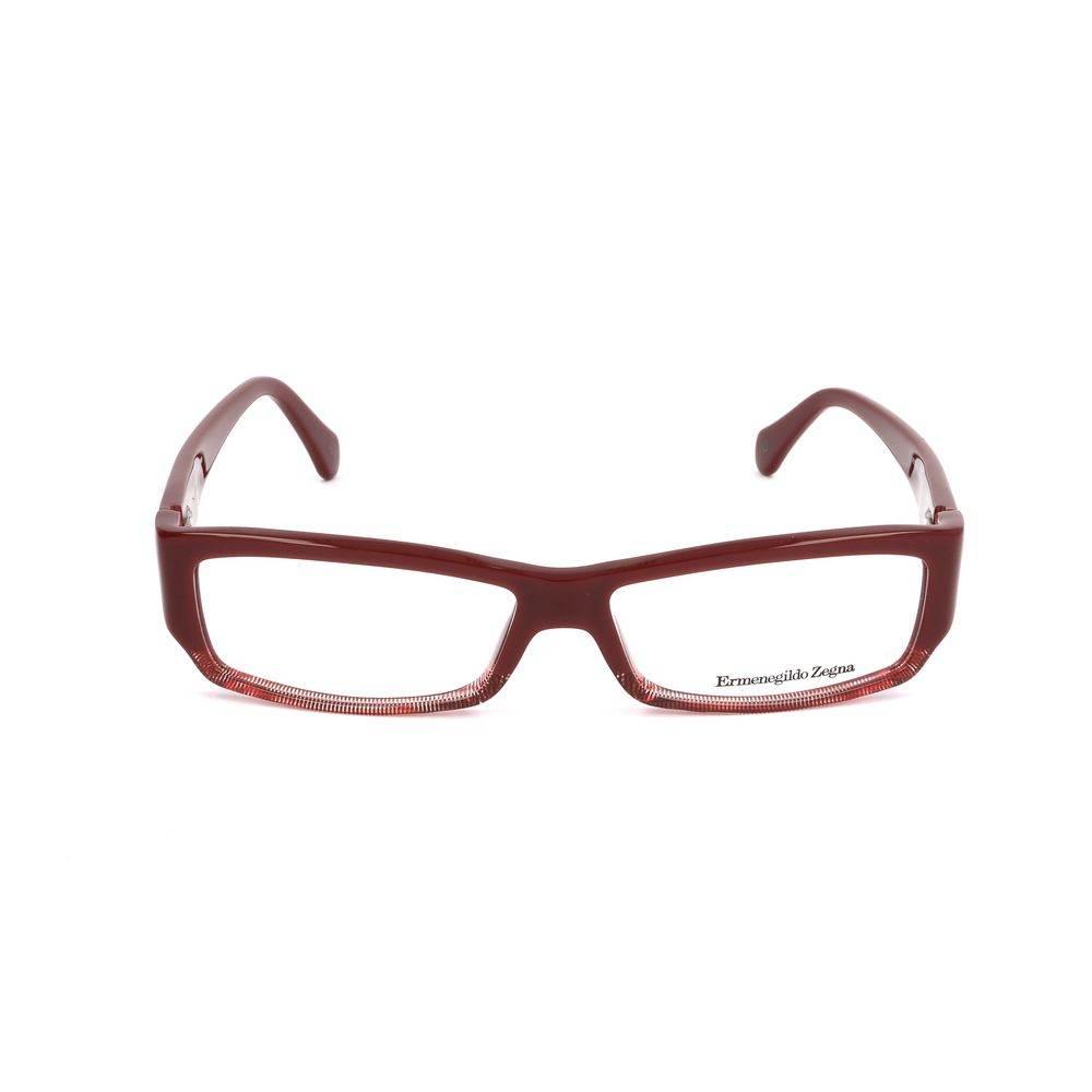 Ermenegildo Zegna Red Plastic Frames - Hilstor