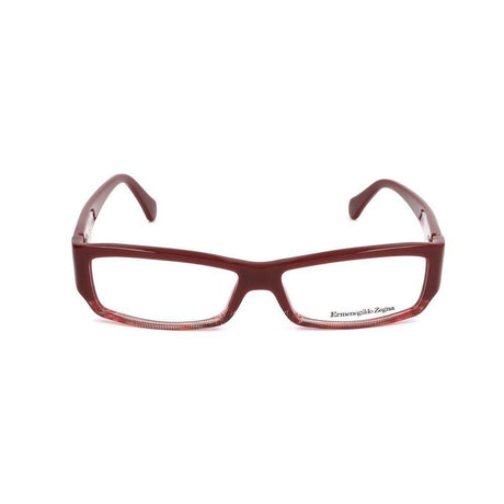 Ermenegildo Zegna Red Plastic Frames - Hilstor
