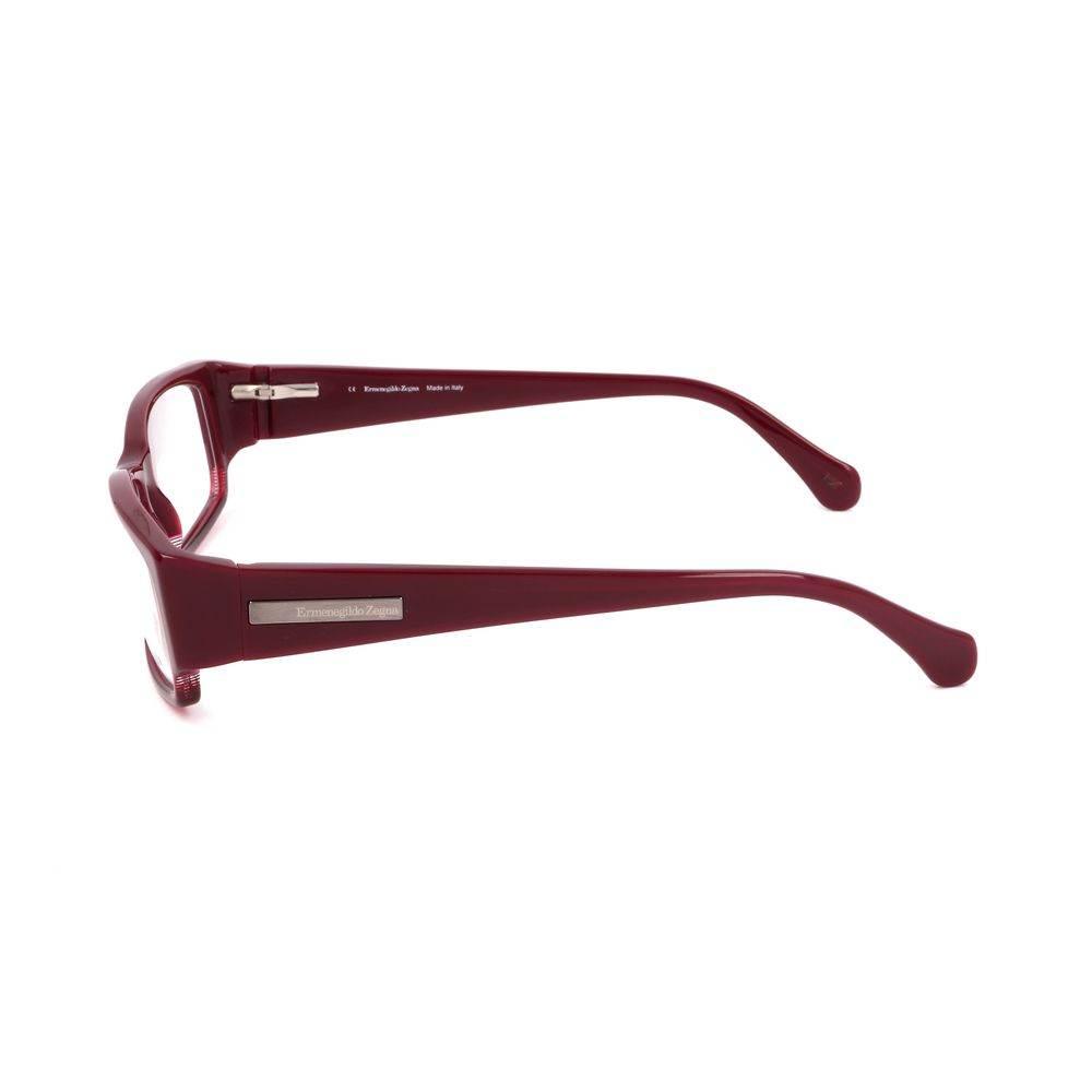 Ermenegildo Zegna Red Plastic Frames - Hilstor